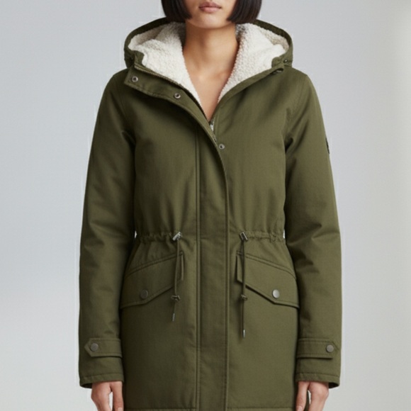 CHICBOMB Jackets & Blazers - OLIVE GREEN UTILITY CARGO JACKET